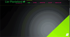Desktop Screenshot of lierplanteland.no